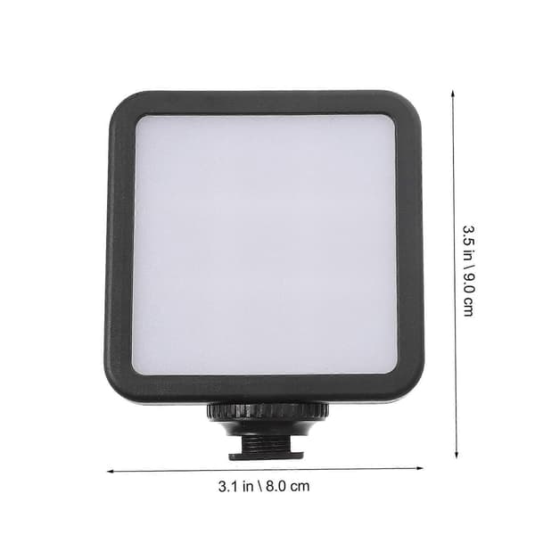 Fotograferingslys Kamera Fill Light Mini Video Lys DSLR Kamera Lys
