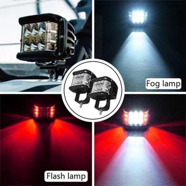 Bil LED Bar Arbeidslys 45W Offroad Arbeidslys 12V Auto Lys Tåkelys Spotlight