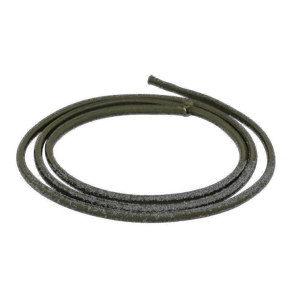 4 mm bred elastik, rund elastiksnor af høj kvalitet Olive Green 100m