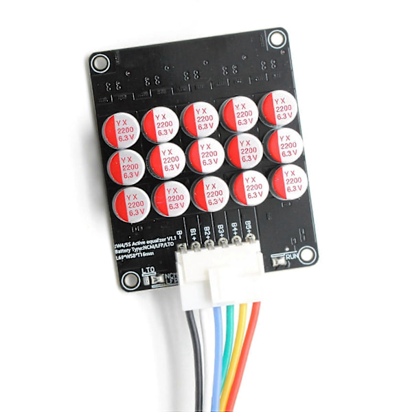 5s Aktiv Equalizer Balanser Lifepo4 / Lipo/ Lto Batteri Energiutjämning Kondensator Bms Kort