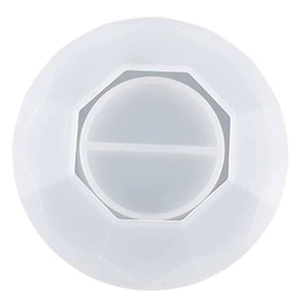 Lysestager Resin Form Diamant Lysestager Silikoneforme Til Lysestøbning Form Til D