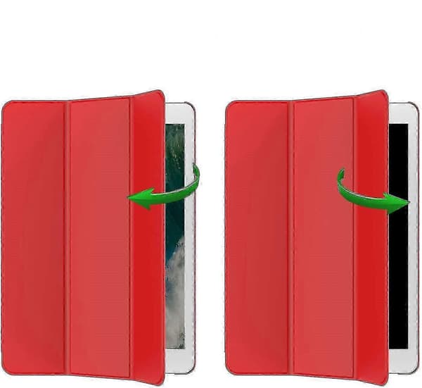 Juleetui til Ipad Pro 11 tommer, stærkt magnetisk foldbart cover RED