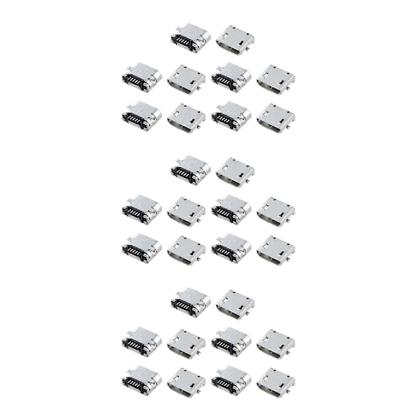 30 kpl Varaosat Tyyppi B USB Naarasliitin Porttipistoke
