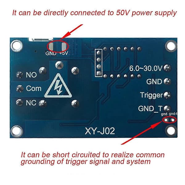 2 stk. 6-30v -usb 5v LED-display Automat R Av S Rela