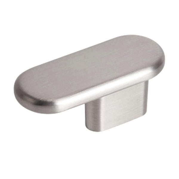 Vintage Zinklegering Trækhåndtag Rustbeskyttende Farvet Møbelknop Egnet Til Bogreol Skab Silver Rectangular