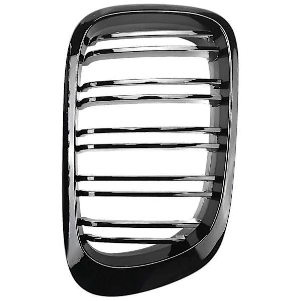 2 Par Blank Sort Dobbelte Fælge Grill M Style Modificeret Bage Lak Sort Grill Til E46 2 Døre