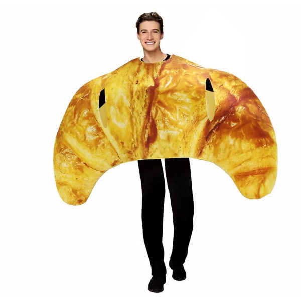 Par Pizza Croissant Munk Jordgubb Avokado Tonfisk Toast Fancy Dress Kostym 2023 Mat Halloween Kostym För Vuxen Avocado