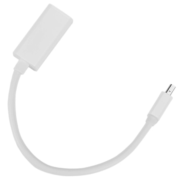 Ny Mini Displayport Till Adapterkabel Mini Display Port Dp Konverter Hög Kvalitet För Pro