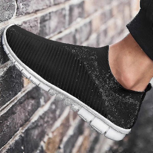 Letvægts Åndbare Sneakers Black 43