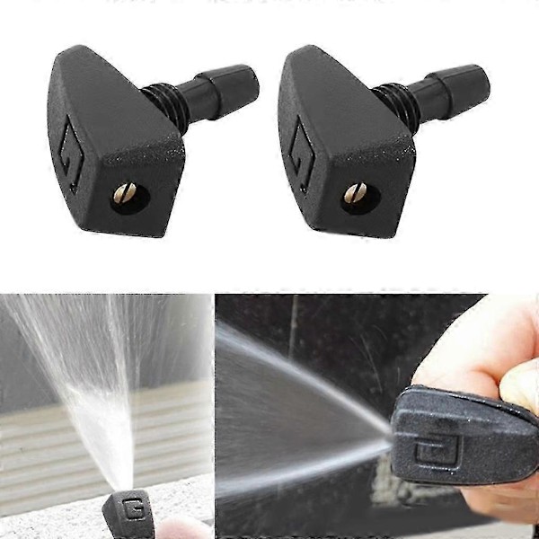 Til Subaru Forester Forrude Vasker Viskerdyse Vand Spray Jet Tilbehør 2x