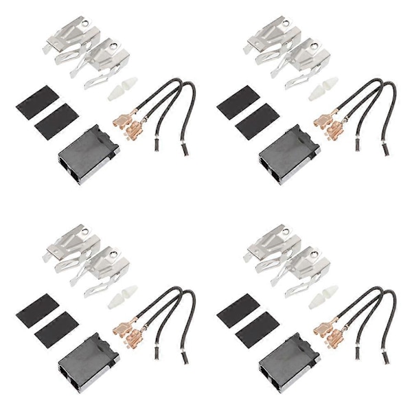 4 Set Multifunktionell Brännare Uttag Kit för Spis Ugn