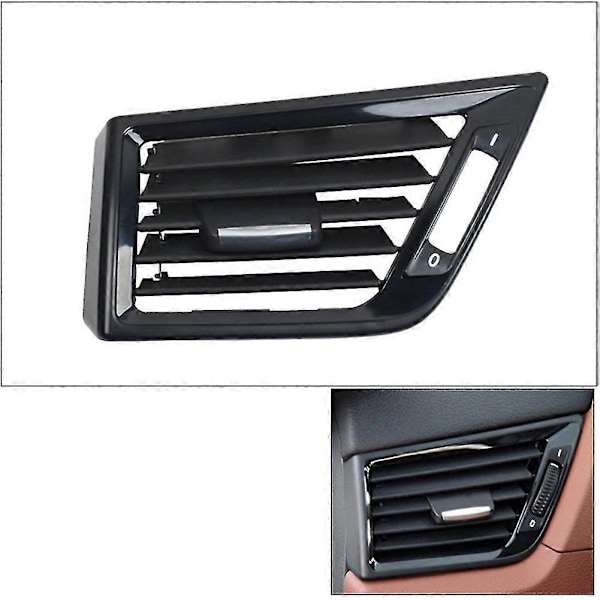 Lhd Bil Front Airconditionering Ac Ventil Gitter Udskiftningspanel Til X1 E84 2010-2015 (venstre)