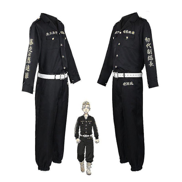 Hurtig Forsendelse Anime Tokyo Revengers Draken Cosplay Kostume L
