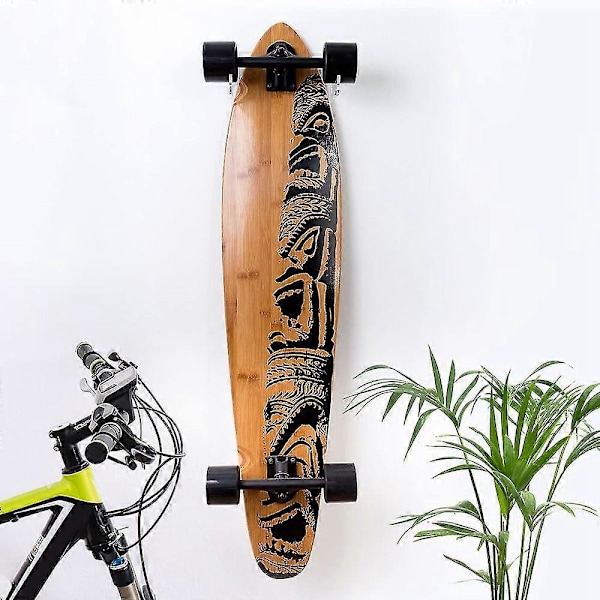 Skateboard Veggfeste Akryl Display Stativ Passer For Longboard Skateboard Skateboarding Enkel Å