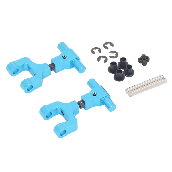 2st Aluminiumlegering Bakre Övre Armar för Tamiya TT02 1/10 RC Bil Bakre Övre Armar Uppgraderingsdelar Blå