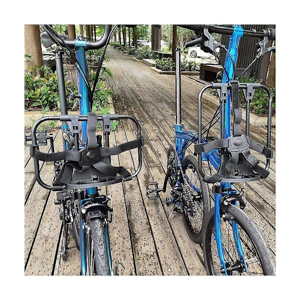 Cykelbeslag til foldecykler Frontlad Ramme Rygsæk Kurv Taske Rammer Cykeldele Horizo