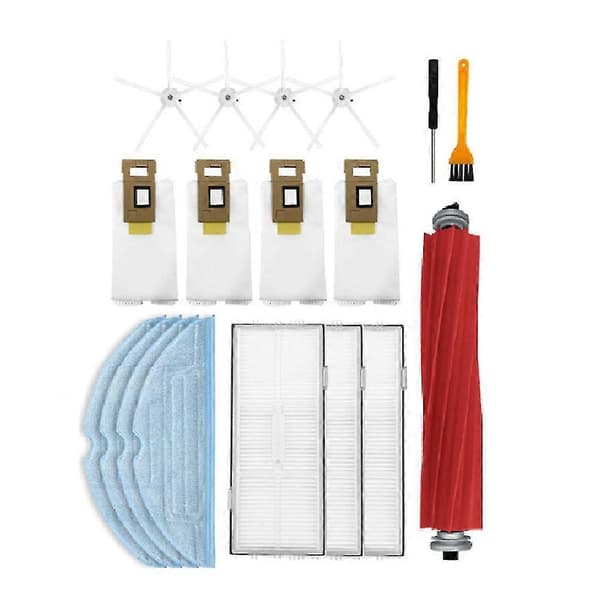 Reservedeler for S7 T7s T7s Plus G10: HEPA-filter, moppklut, støvpose