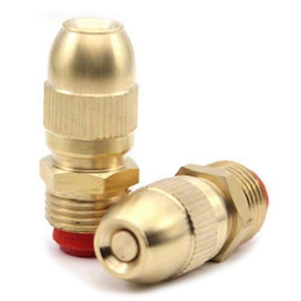 10 stk. 1/2 tommer Justerbare Sprinkler Midtdistance Sprinkler Messing Dyser Have Græs Vandingsanlæg W