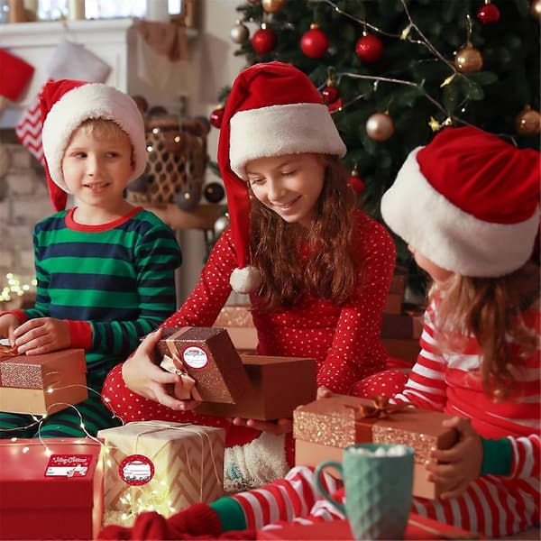 Julklappsetiketter, julklappsdekaler, julklappsnamnlappar