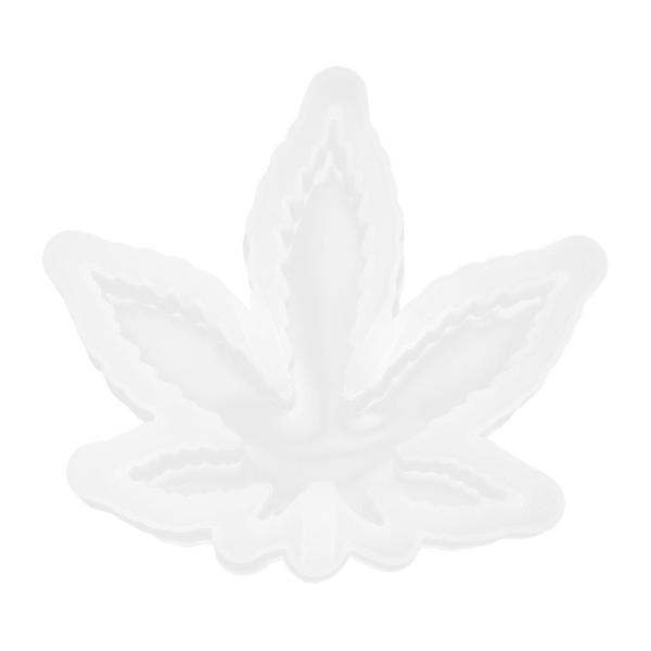 2 stk. DIY Krystal Epoxy Form Ahornblad Askebæger Silikoneform Aske Opbevaringsboks Dekoration Hampeblad Mi