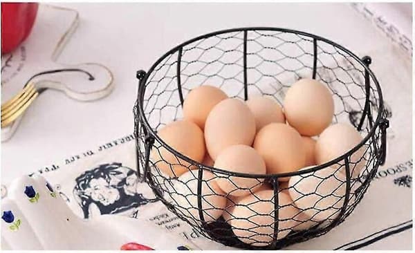 Förvaringskorg för ägg, frukt, grönsaker, för hem, kök