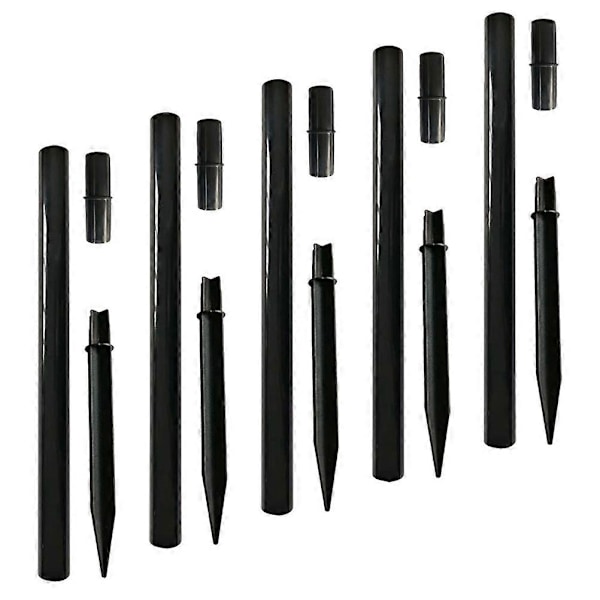 1 Set Landskapsarkitektur Stake Path Light Stake Light Link Adapter Solcellslampa Del Solcellslampa Stolpe