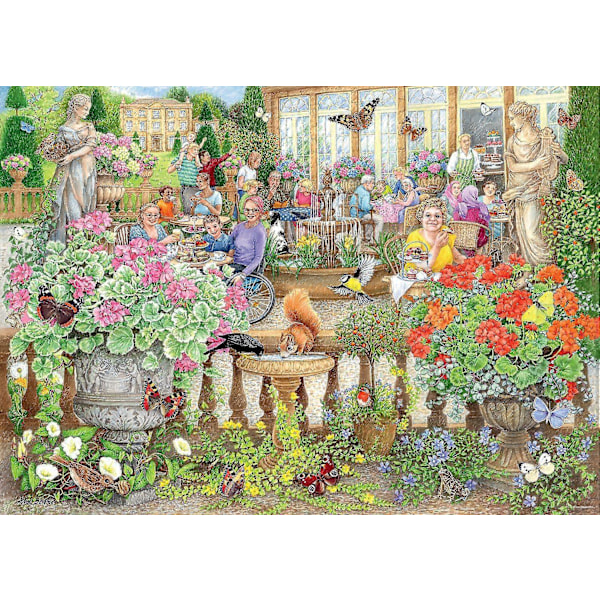 Koselig Kafé Nr. 2, The Orangery Puslespill (1000 Brikker)