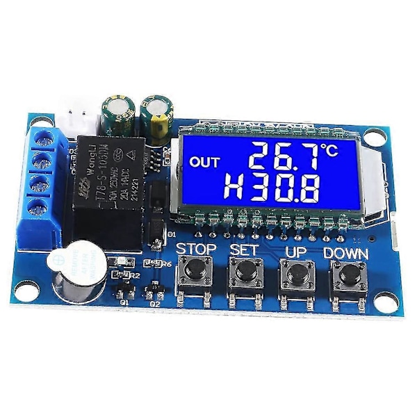 Xy-t01 6-30v 24v Elektronisk Temperaturmodul -50c Till C Digital Temperatur Con