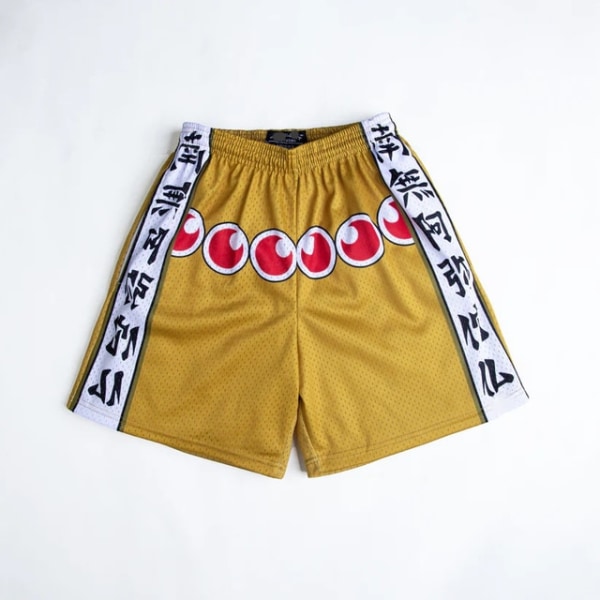 Anime Shorts Demon Slayer 3D-utskrift Casual Sports Shorts M