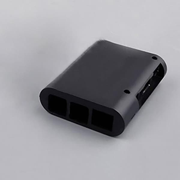 Portabel Svart ABS Plastlåda Hölje för Raspberry Pi 3 Pi 2 Modell B