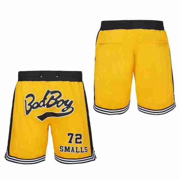 2023 nya basket SMALLS#72 shorts sport beach shorts L