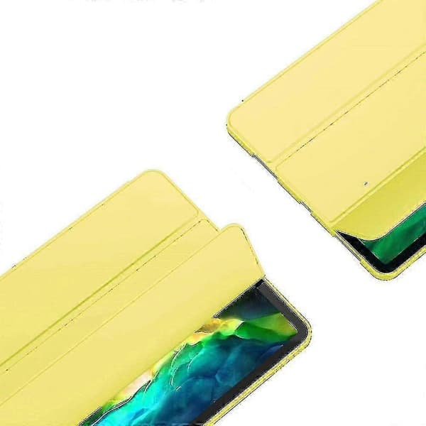 Juleetui til Ipad Pro 11 tommer, stærkt magnetisk foldbart cover YELLOW
