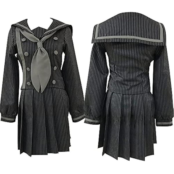 Danganronpa V3 Saihara Shuichi Detektiv Cosplay Kostymer Jk Uniform Halloween Kostymer För Kvinnor Anime Kjolar L Kostymset Hög Kvalitet L