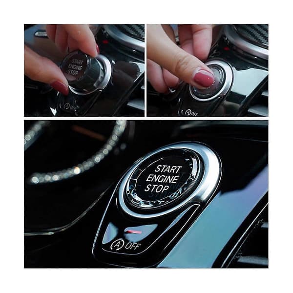 Switch Cover Krystal Én-tasts Motor Stop Knap Mærkat Til 3 5 Serie X1 X3 X5 E70 E71 E90 E60 200