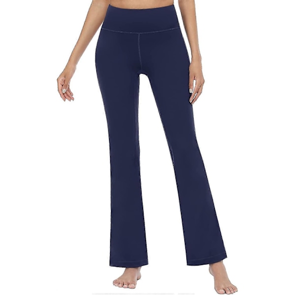 Fleeceforede leggings for kvinner i store størrelser, varme termiske yogabukser for vintertrening S-4xl Style2 M