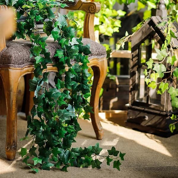 5 st Simulerings Creeper Blomma Vinranka Murgröna Hängande Växt Hem Väggdekor