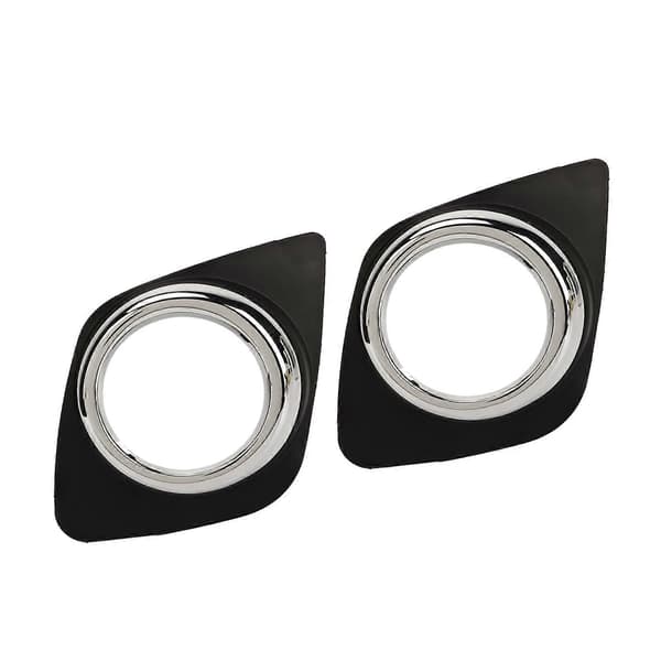 2 STK Frontfanger Tåkelysdeksel 52128?0R040 Bil Tåkelys Deksel Erstatning for RAV4 2009?2013