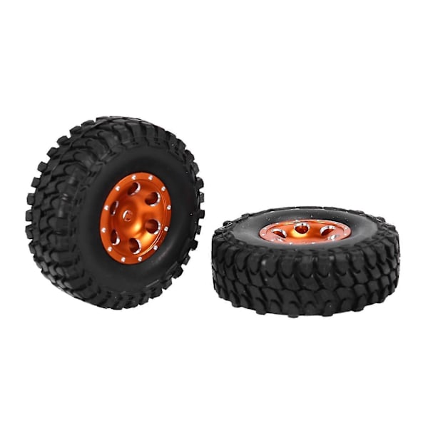 54x19mm 1.0 Beadlock CNC Fælgefælge & Dæk Med Udvidet Hex Til 1/24 Rc Crawler Bil Axial Scx24 A