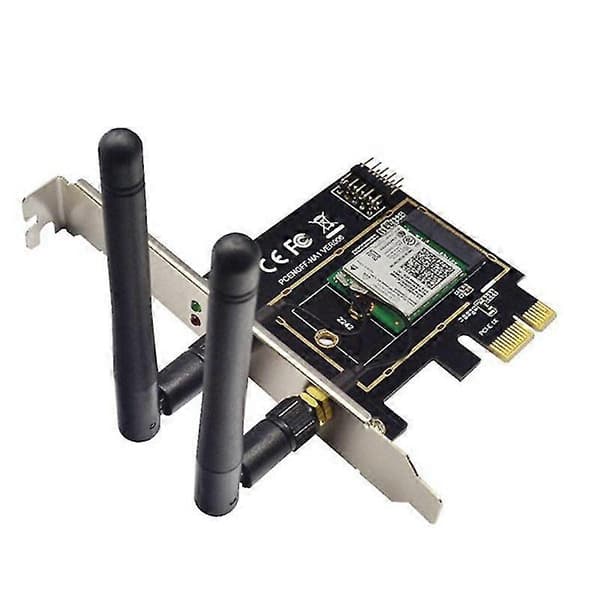 M.2 Wifi Adapter M2 Ngff Key A-e Til Mini Pci Wifi Raiser Pci-e 1x Ngff Trådløs Understøttelse Mini Pcie N