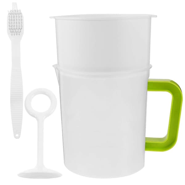 1 sett med matsil Yogurtsil Maker Soyamelkfilter Juicefilter Tefilter