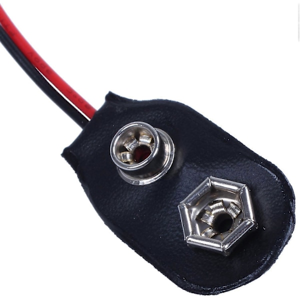 2st 15cm Kabel 9v 9 Volt Clip Kontakt I Typ