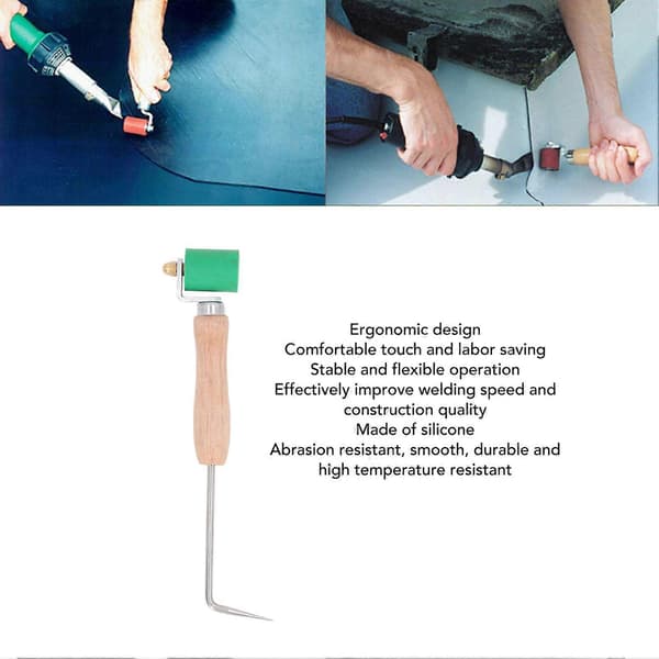 Sømvalse 260 32mm Diameter 40mm Bredde Silikone Sømvalse med Testprobe til Svejsning