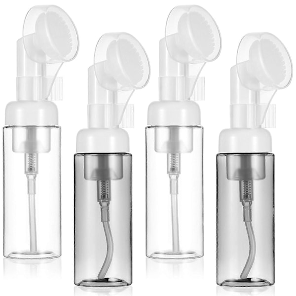 4 st Mousse Skumflaska Plast Frostat Skumflaska Liten Bubbelflaska
