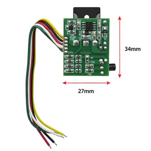 1 stk. LCD TV Switch Strømforsyningsmodul 12/24V Buck Modul Sampling Strømmodul Til 46in Under Disp