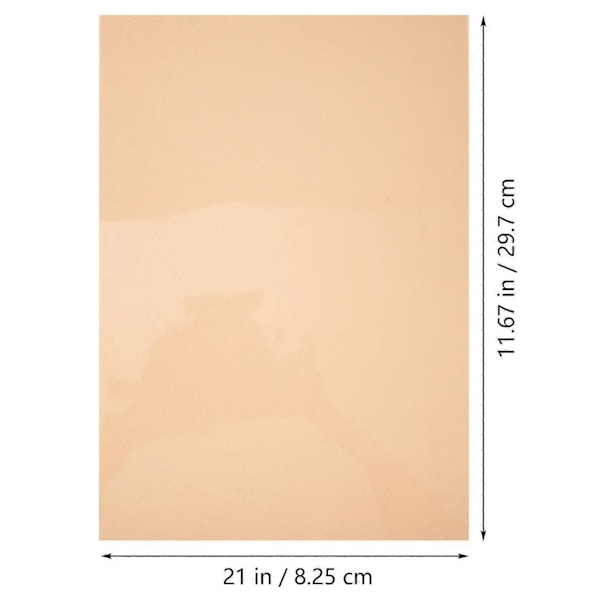 6 stk. Lysdiffuserark Farvede lysgeler Farvede ark Lysgelfilterark