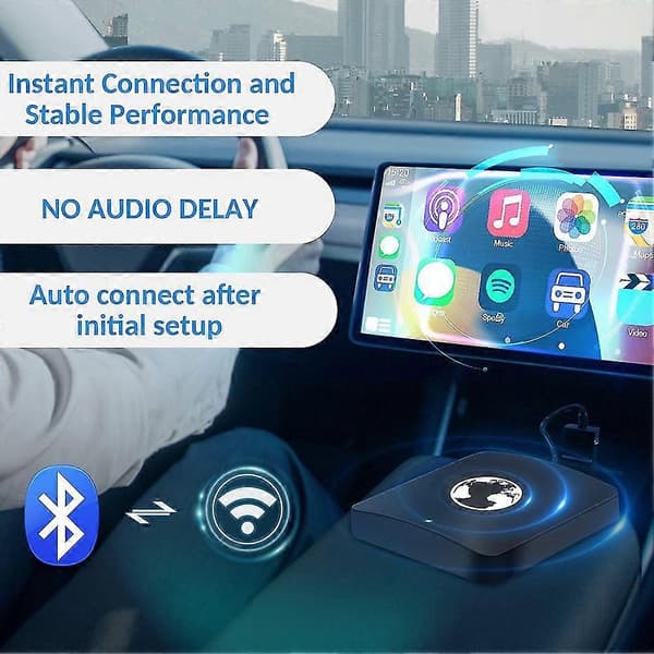 Ny Carplay Trådløs For Bt