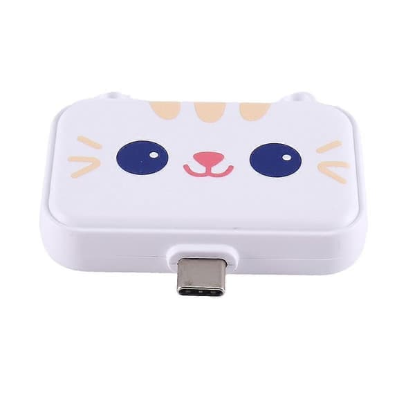 Söpö USB-keskitin Type C -yhteensopiva Usb3.0 Pd 60w Charr Splitter -sovitintelakka Ph:lle
