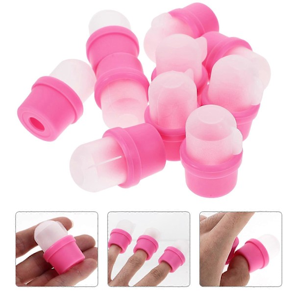 20 STK Manicure Negleblødgøringshætte Neglefjerningshætte Neglelakfjerningshætte