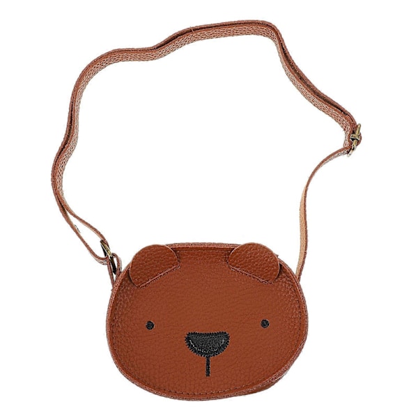 1 stk. Tegneserie Bjørn Crossbody Taske Dejlig Dyreformet Skuldertaske til Børn