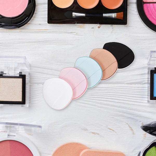 12 stk. Makeup Blandings Pudder Puf Facial Foundation Puf Mini Pudder Pufer